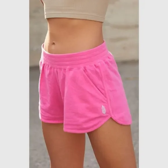 Free People pink shorts NWT Sz. M - Picture 1 of 5